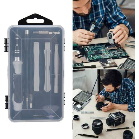 117-in-1 Präzisions-Magnetschraubendreher-Set für PCs, Mobiltelefone und Elektronikreparaturwerkzeuge (1/5)