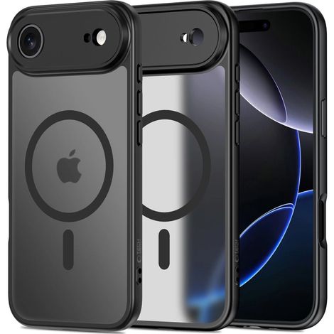 Étui Tech-Protect BasicMag MagSafe pour iPhone 17 Air - Noir mat (1/2)