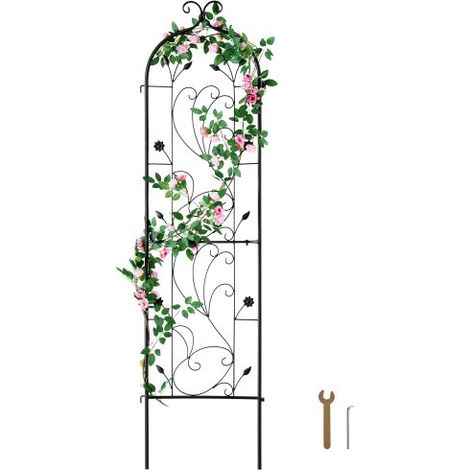 Treillis jardin pour plantes grimpantes - 38 x 152 cm (1/5)