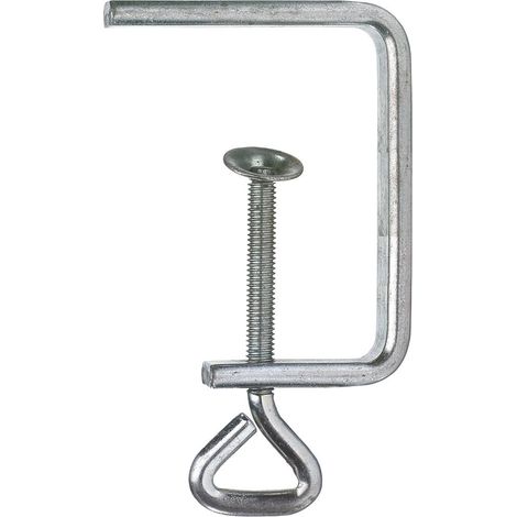 Morsetto per traforo apertura 50 mm spessore 4 mm nichelato - 490003