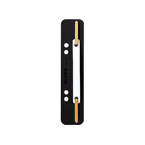 Leitz Heftstreifen kurz 37100095 35x158mm PP sw 25 St./Pack. (1/2)
