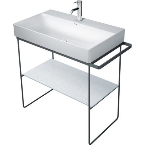 Duravit DuraSquare console en métal 86,5x45,1cm, pour lavabo (1/3)
