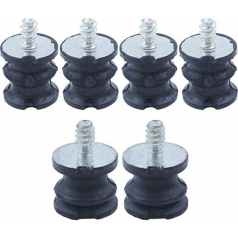 ALOVEZ Lot de 6 supports de tampon isolants pour Husqvarna 268 272 61 266 Jonsered 625 630 670 (1/4)