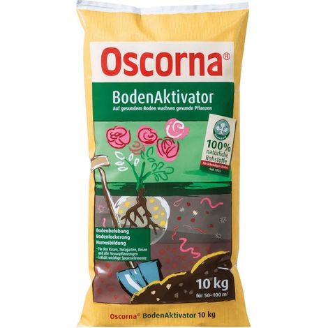 Oscorna activateur de sol 10 kg gazon fruits légumes fleurs engrais