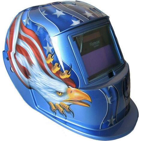 Hoteche Casco Maschera Per Saldatura a Cristalli Liquidi Vetro Autoscurante