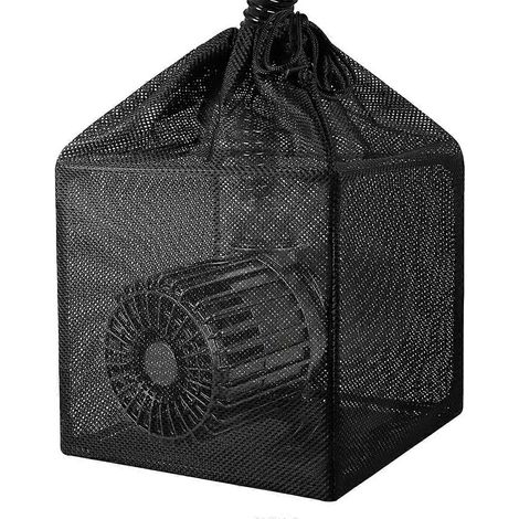 Sacs filtrants pour bassin, sacs barrières pour pompe à eau, boîtes de filtration cubiques anti-colmatage, sacs de filtration noirs, sacs en filet pour pompe à eau (1/5)