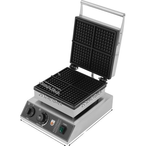 Gaufrier, Haute Efficacité, Construction Durable, noir, 220 V, UE (1/2)