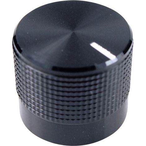 Cliff FC7225B FC7225B Drehknopf mit Zeiger Schwarz (Ø x H) 20 mm x 17 mm 1 St.