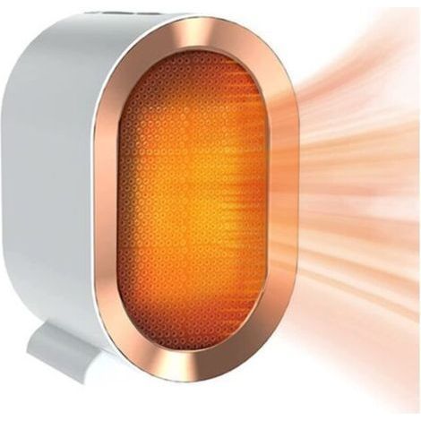 Riscaldatore a ventola in ceramica 1200W Riscaldamento rapido in 3s Protezione contro il surriscaldamento Elementi riscaldanti avanzati Basso consumo energetico (1/5)