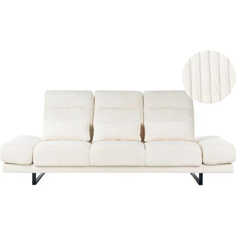 3 Seater IKAST Corduroy Light Beige (1/5)