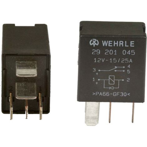 Relais/solenoide avviamento montato su Al-Ko T11-T12
