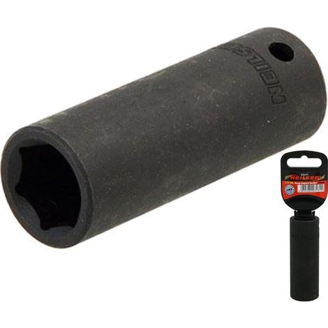 Neilsen 1/2" Drive Standard Deep Square Metric Single Impact Socket 18mm (1/2)