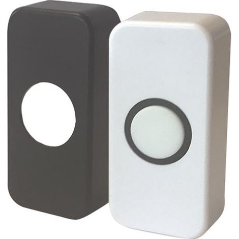Deta Vimark C3507 Bell Push with Black and White Covers DETC3507