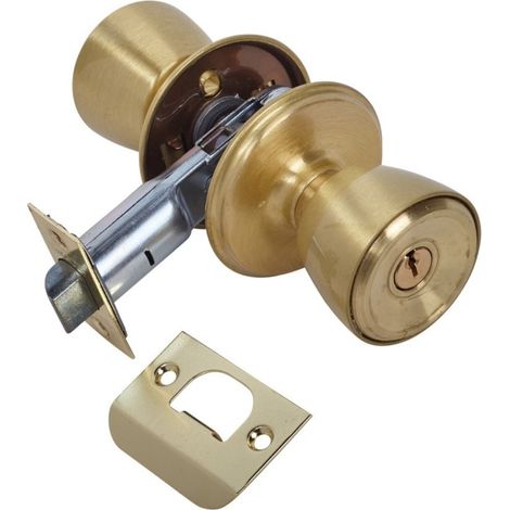 MCM Pomo MCM 508 Con Llave Latonado Entrada 70 mm. (1/2)
