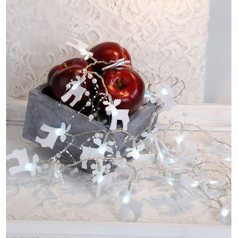 Best Season LED-Lichterkette Felt Elk, 30-teilig (1/2)