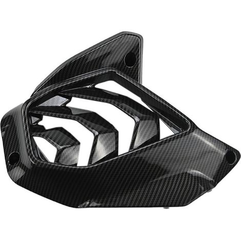 Suitable for Yamaha NMAX155 2025: Carbon fiber textured radiator cap, plastic radiator cover, decorative motorcycle accessory. (1/2)