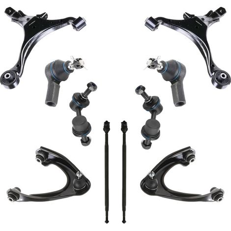 KIT BRACCIO OSCILLANTE 10 PEZZI COMPATIBILE CON HONDA CR-V II (RD) 2.2 CTDi (RD9) 02.2 / Kit Sospensione Completo OE/OEM / Bracci Oscillanti + Testine Sterzo / Sostituzione Diretta OEM