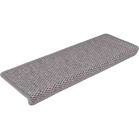Tapis d'escalier autocollants 30 pcs,Marches d'escalier 65x21x4 cm argenté CFW866900 (1/5)