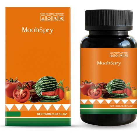 MoonSpry Fruchtdünger, Dünger für Zimmer- und Gartenpflanzen/Blumen zur Förderung der Blüte (1/5)