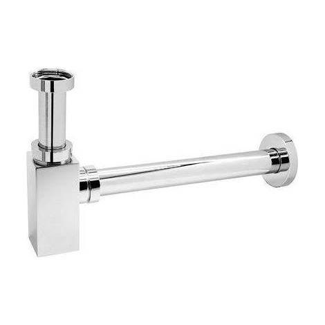 SIFONE DI SCARICO TELESCOPICO TED LIGHT QUADRO Misura: 1"1/4 Cromo