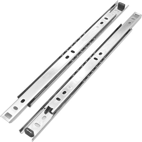 Glissières de tiroir à billes, ensemble 2 pièces (1 paire), extension (1/5)