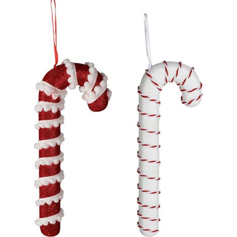 24x Zuckerstange Dekoration Hängend Weihnachten Christbaumschmuck Advent Wand (1/3)