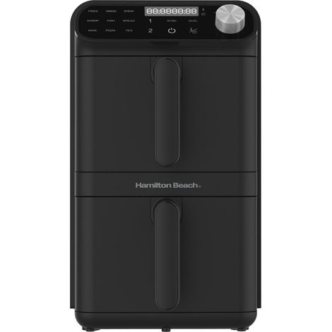 Hamilton Beach XXL Dual Stack 2 Drawer Air Fryer 11L