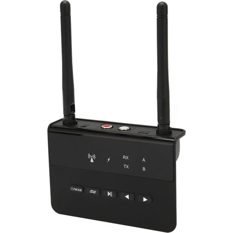 Ricetrasmettitore Bluetooth 5.2 con porte da 3,5 mm e RCA, aptX a bassa latenza, per TV e auto. (1/4)