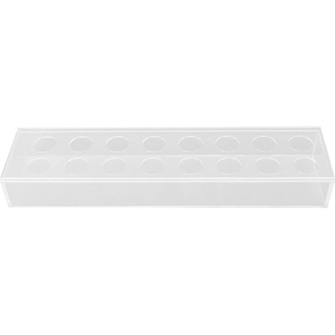 Pièce Maîtresse Florale Rectangulaire, Vase à Fleurs en Acrylique Transparent pour Table à Manger, Fête De Mariage, Maison(40 x 10 x 5cm) (1/5)