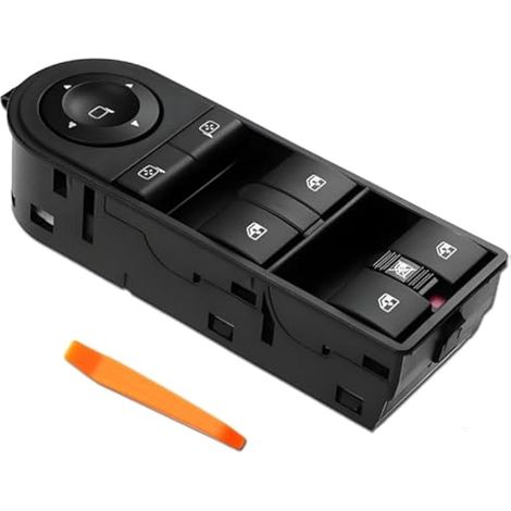 13228877 Interrupteur de fenêtre pour Opel Astra H [2004-2014] Zafira B [2005-2014] Sport Hatch Twintop Estate Kombi Limousine TwinTop 13228699 13215153 6240447 (1/4)