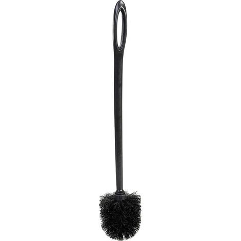 Schwarze Ersatz-Toilettenbürste (46 cm) – verschiedene Farben