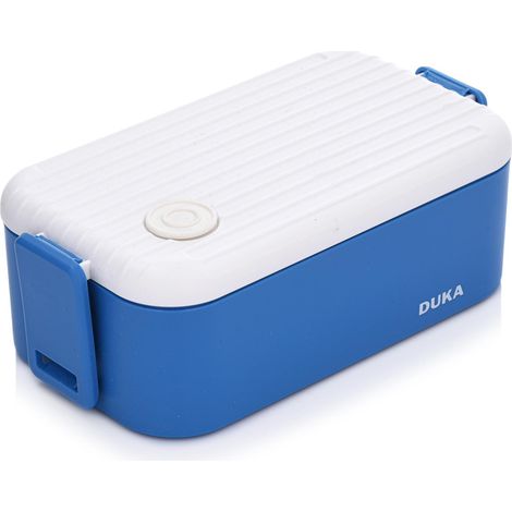 Duka Mini-Lunchbox 21,7 x 11,4 x 7 cm PP blau (1/4)