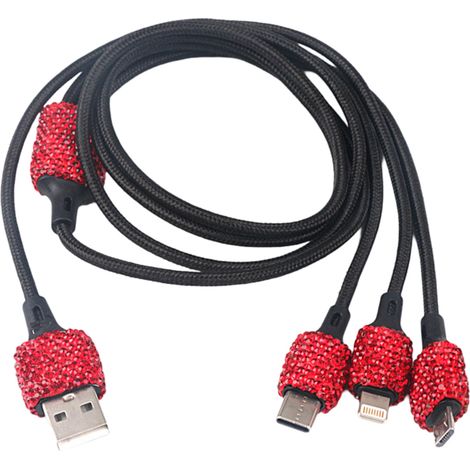 Marteau diamanté pour voiture, chargeur double USB, perceuse, allume-cigare, chargeur USB pour marteau diamanté (1/5)