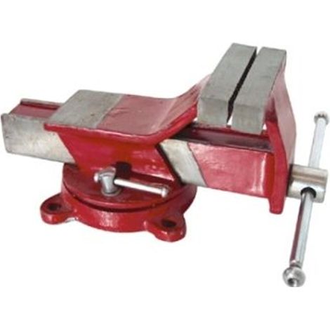 Morsa da banco in acciao girevole mm 125 5,5 kg