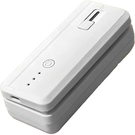 Machine de scellage portable 2 en 1 - Mini machine à sceller portable - Outil d'emballage alimentaire rechargeable par USB pour une utilisation en cuisine, compact et efficace. (1/2)