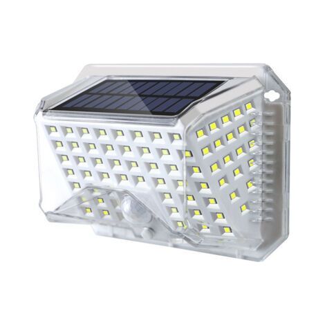 Solar Lamp Outdoor LED Lighting with Motion Sensor 270° Angle IP65 Waterproof Outdoor Solar Spotlight Wireless for Garden Porch Balcony (1/5)