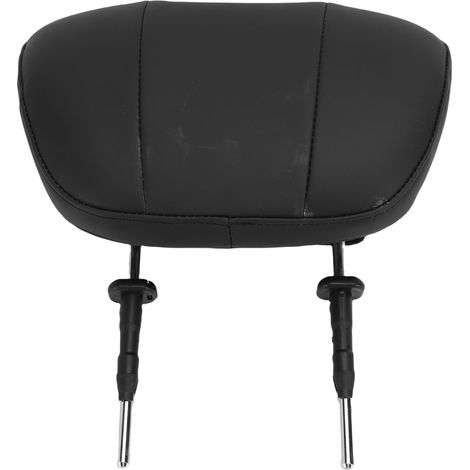 Appuie-tête voiture universel mousse mémoire PU cuir – Repose-tête remplacement véhicule avec support métal tiges 150mm (1/5)