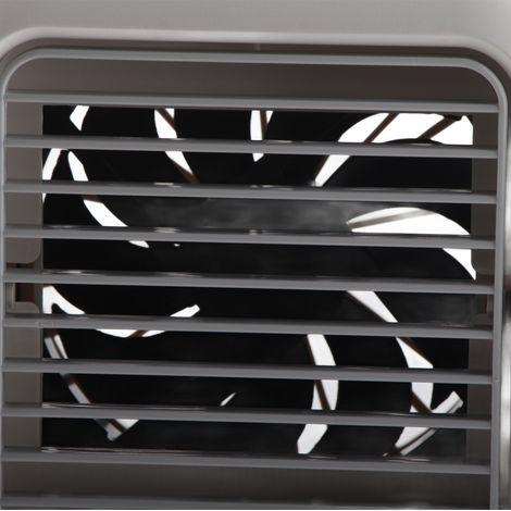 Ventilateur de bureau à eau, mini ventilateur de table à 2 vitesses avec humidificateur et rafraîchisseur d'air pour la maison, la chambre ou le bureau. (1/5)