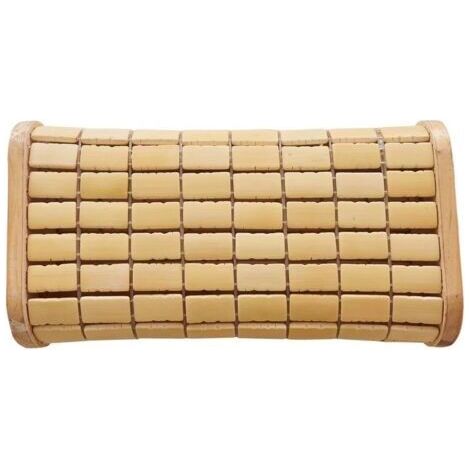 Coussin de sauna en bambou, appui-tête en bois – accessoire de sauna pour se détendre à la maison, à la salle de sport, au sauna, au spa et au hammam.