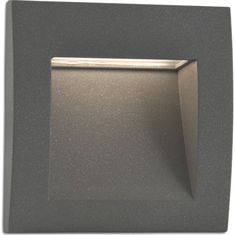 SEDNA-3 - Lampe encastrable au mur gris foncé de FARO 70148 (1/3)