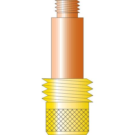 Spannhülsengehäuse Gaslinse D:1,6,45V25