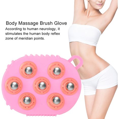 Gant de Massage Anti-Cellulite en Acier Inoxydable 360° - Soulagement des Douleurs Musculaires et Relaxation (1/5)