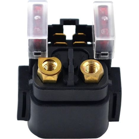 Pièce de rechange pour démarreur à relais électromagnétique compatible avec les motos TTR125, TTR230, TTR90 et TW200 (modèles 2001-2011). (1/5)