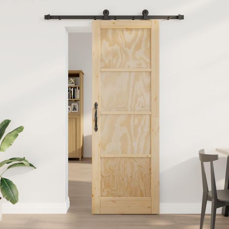 Puerta Corredera ORKDAL Natural 73,5 x 211 cm