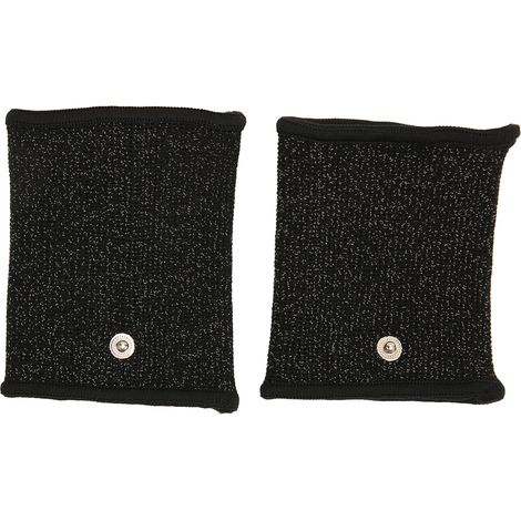 Bracelet élastique conducteur pour électrostimulation et soutien musculaire (1/5)
