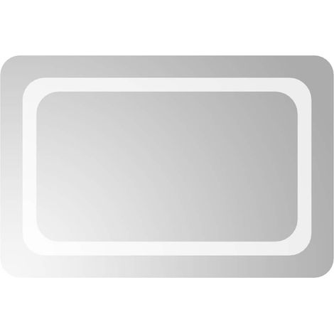 Miroir de salle de bain,Miroir décoratif à LED 60x40 cm CFW107175 (1/5)
