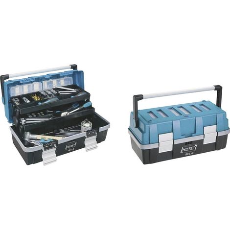 Hazet 190L-2 Cassetta porta utensili senza contenuto Plastica Nero, Blu, Argento (1/4)