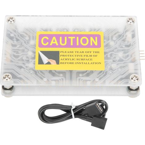 Hub RGB 4 Broches - Contrôleur Distributeur pour LED Addressables 12 V - Compatible Carte Mère RGB - 1 Pièce (1/5)