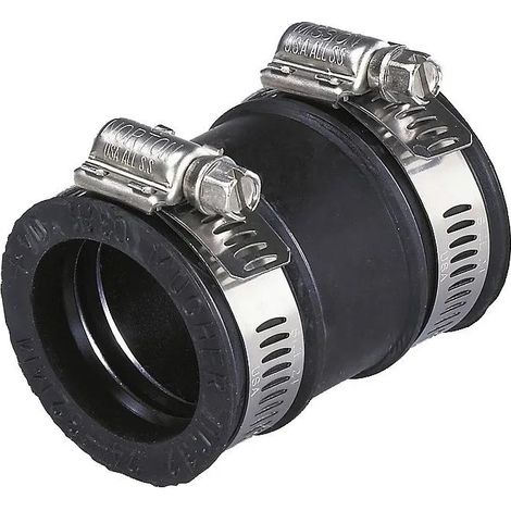 Norham FLEX-SEAL PLUS raccordo flessibile nero 120 mm