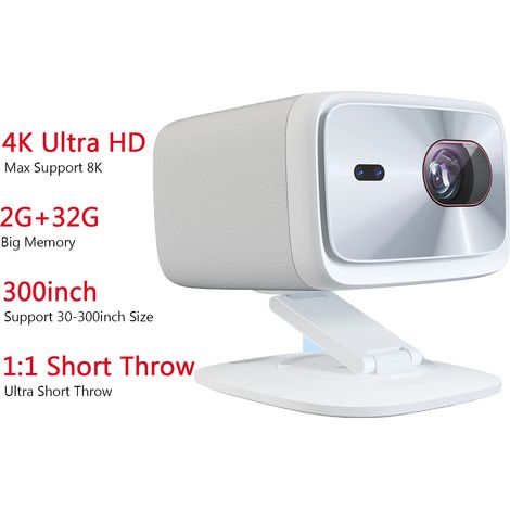 Projecteur, Résolution 4K, Connectivité Wifi 6, lenovo 100p, Prise EU (1/2)